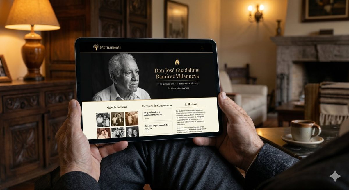 Memorial en tablet